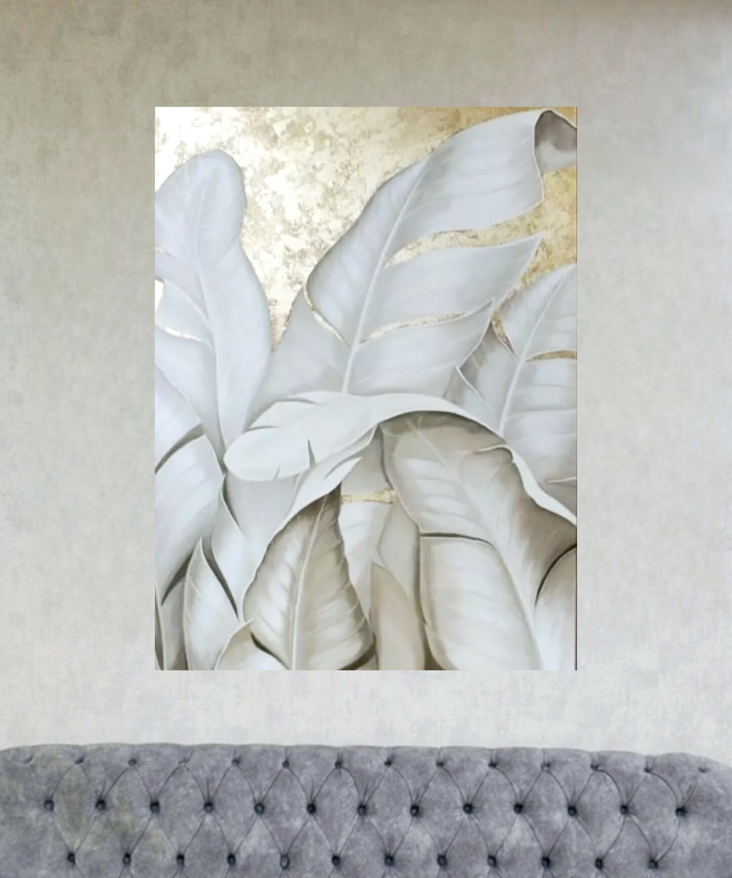 تابلو رنگ روغن ورق_طلا پر پرواز